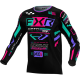 FXR PODIUM GLADIATOR MX JERSEY 25 BK/CORAL/MINT