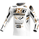 FXR PODIUM GLADIATOR MX JERSEY 25 WHITE/BLACK/GOLD