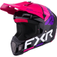 FXR Clutch Comp MX Helmet 26 Black/Razz