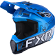 FXR Clutch Race Div MX Helmet 26 Blue