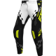 FXR Revo Daytona MX Pant 26.5 Black/White/HiVis
