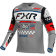 FXR Yth Podium Gladiator MX Jersey 26.5 Grey/White/Black