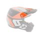 6D Visor ATR-2 Visor Helo Neon Orange/Grey