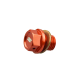 SCAR Magnetic Oil Drain Plug - KTM/HVA/GG - Orange