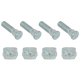 Bronco Bolt and Nut set for Wheelspacers M10 x 1.25 x 42mm (