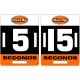 Twin Air Lap Board (15/5 seconds)