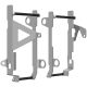Crosspro Radiator Guard Light YZ250F 24-.. YZ450F 23-..