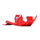 AXP Xtrem HDPE Skid Plate Red Beta 250/300 RR RACE 24- /RR/R
