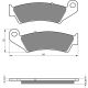 GOLDFREN Brake Pads 041 Ceramic Carbon AD