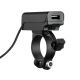 Optiline Trek X USB charger with double USB socket (USB A + 