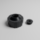 Tuff Jug Standard Cap w/ Plug - Black (GEN 3)