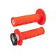 ODI Half-Waffle MX Lock-On Grip Set FLO-Orange