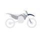 Polisport Front Fender TC125 23-.. - Black