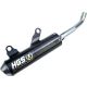 HGS Silencer 2T YZ125 02-.. XX125 21-.. Black - Steel Cap