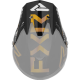 FXR 6D ATR-2 Visor/Peak 23 Black/White/GoldOS