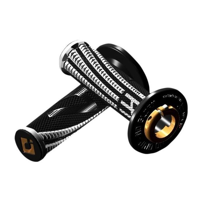 ODI EMIG PRO V2 Lock-On Grip BLACK / White