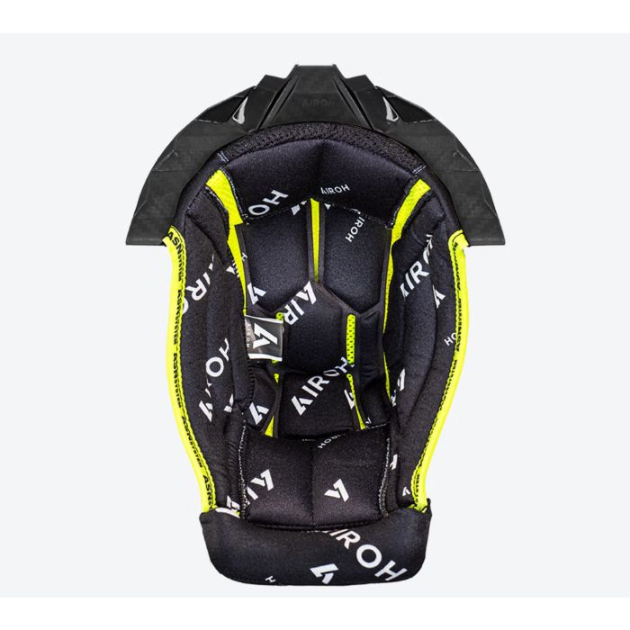 Airoh Twist 3 Crown padding Black/white + black sup., L 15mm