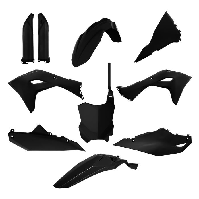 Polisport MX Kit for Kawasaki KX250F 25-.. KX450F 24-.. Blac