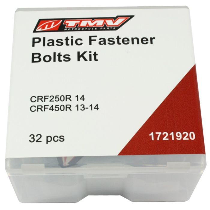 TMV Plastic fast. bolt kit CRF250R 14, CRF450R 13-14 (32pcs) 