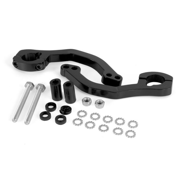 Polisport Hand Prot. Free Flow Mounting Kit Aluminium