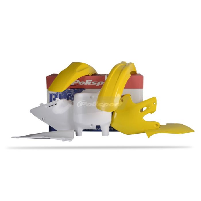 Polisport Complete Plastic Kit RM125/250 99-00 Yellow RM01