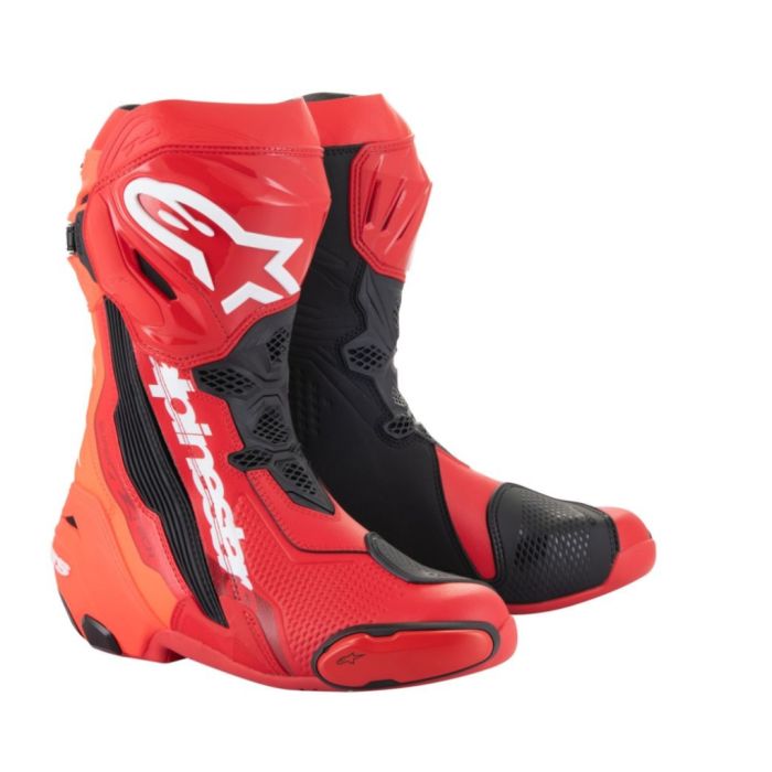 Alpinestars Boot Supertech R v2 Red Fluo/Red, 44