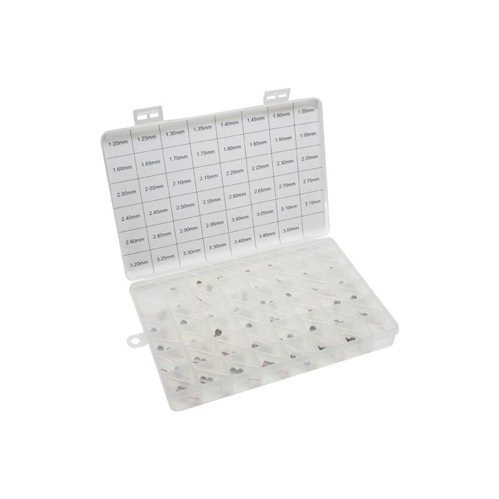 Sixty5 Valve shim kit 9.48mm 1.2-3.5mm (141pcs)