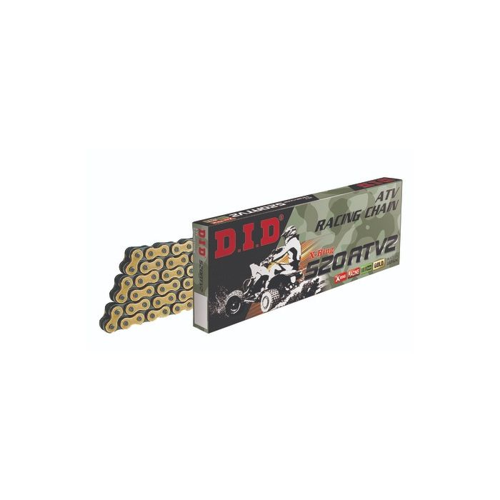 D.I.D 520ATV2 G&B Chain+Connecting link (FJ)