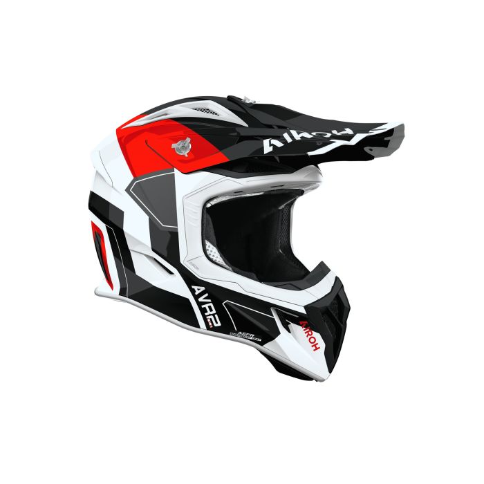 Airoh Helmet Aviator Ace 2 Shield Red gloss, S