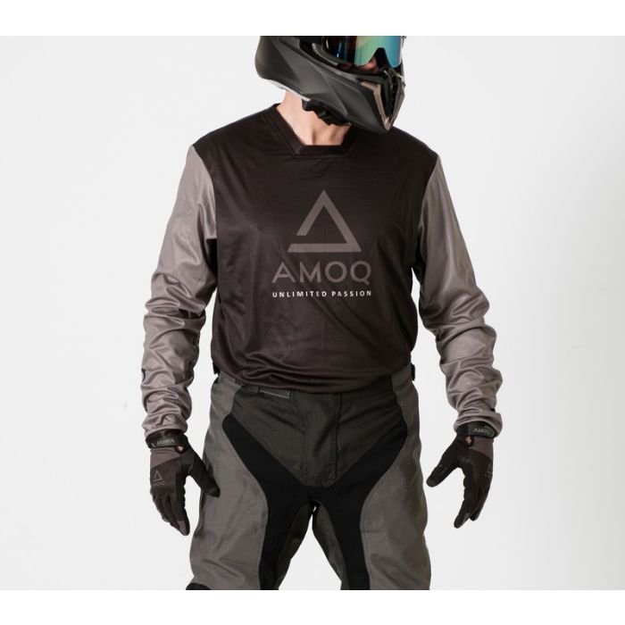 Amoq Ascent Comp Jersey Black/Grey-