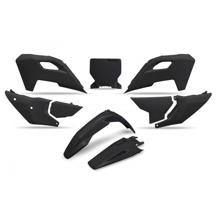 UFO Plastic kit 5-parts Black 001 HVA TC/FC 125-450 23-24