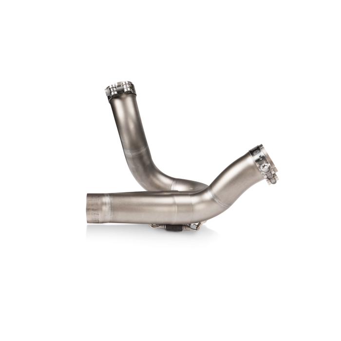 Akrapovic Optional Link Pipe/Collector (SS) Ducati Desertx 2