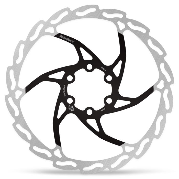 MMT Brake Flame Disc Rear - Bicyc 203x2,0 (black lac.cent)