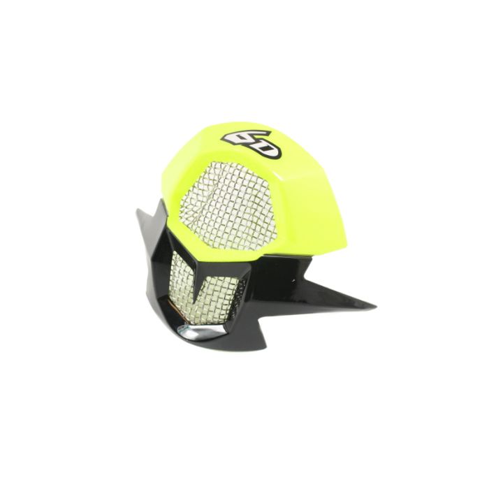 6D Helmet Mouthpiece Pilot Neon Yellow/Black/Blue