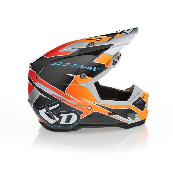 6D Helmets ATR-3Y Reflex Gloss Neon Orange