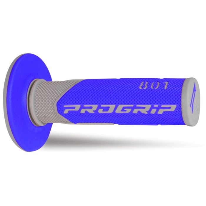 Progrip 801 Double Density Grips - Grey/Blue