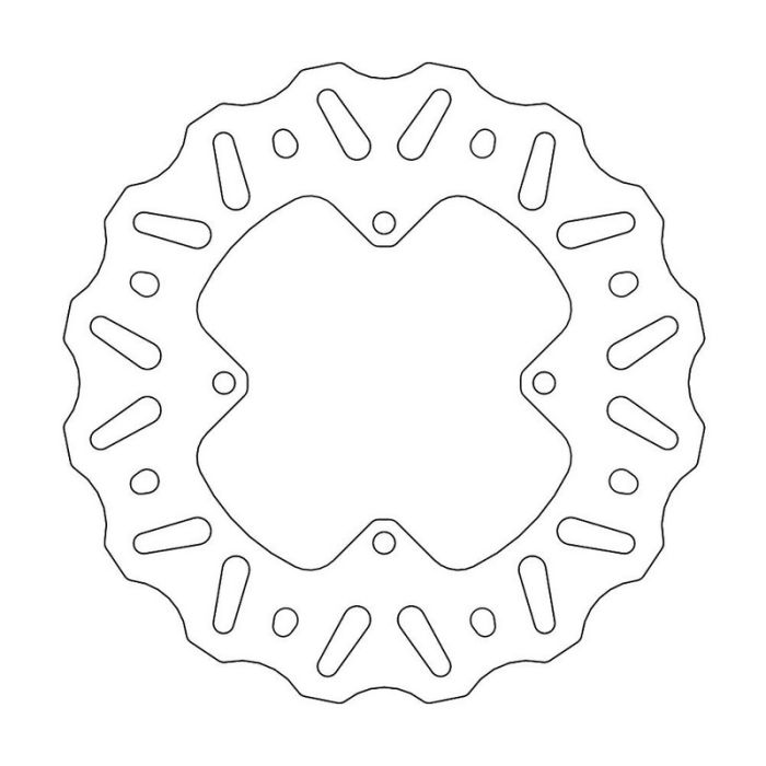 MMT Brake Disc Rear Nitro CR80/85 ..-07 CRF150 07-.. - 190MM