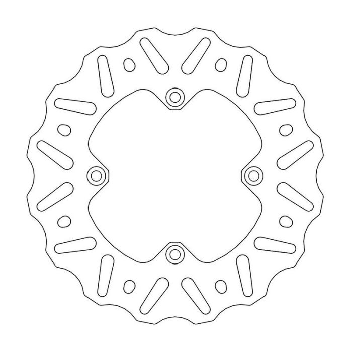 MMT Brake Disc Rear Nitro YZ80/85 93-.. YZ65 18-.. - 190MM