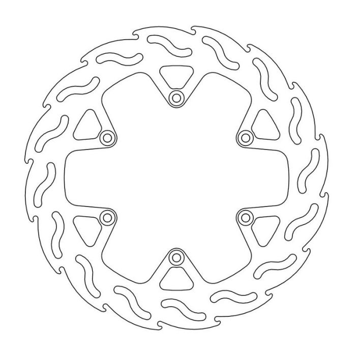 MMT Flame rear disc KTM Dakar 4mm 240mm/ BETA