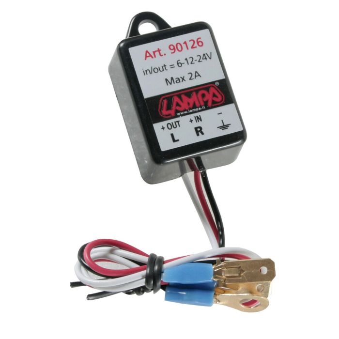 Lampa Flasher, electronic flasher device for Led i