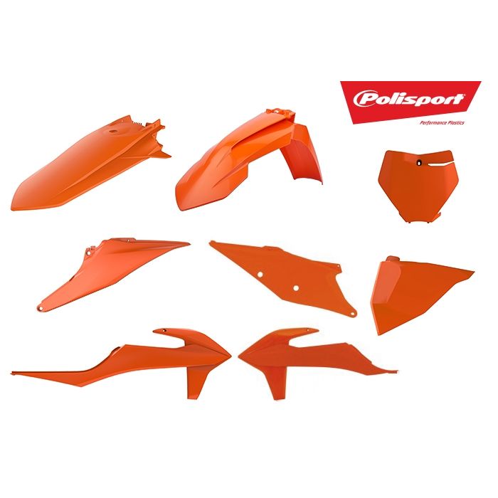 Polisport Plastic Kit SX 19-.. SXF 19-.. OrangeKTM