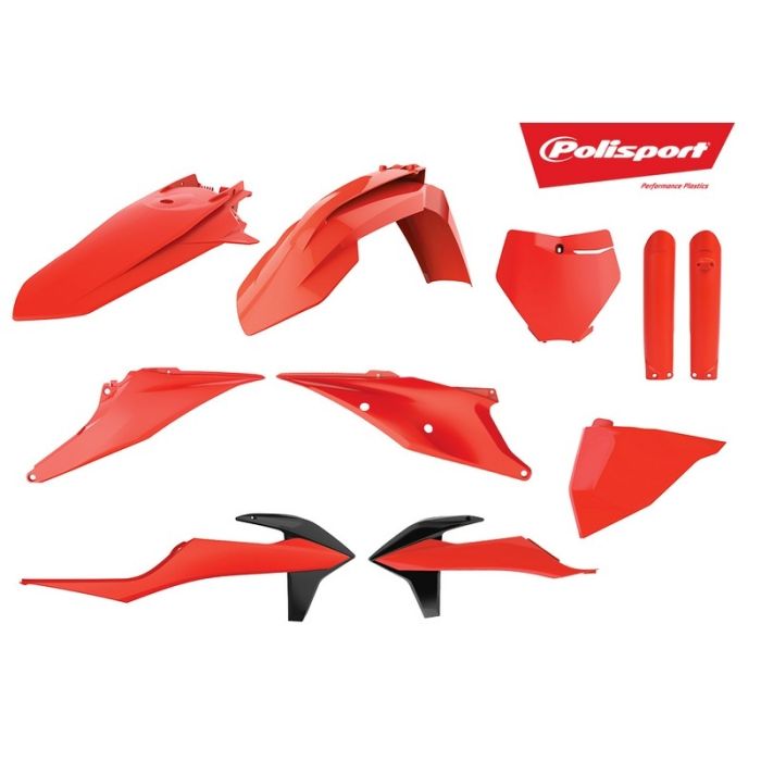 Polisport "Limited" Plastic Kit SX/F 19-.. - Fluo Orange