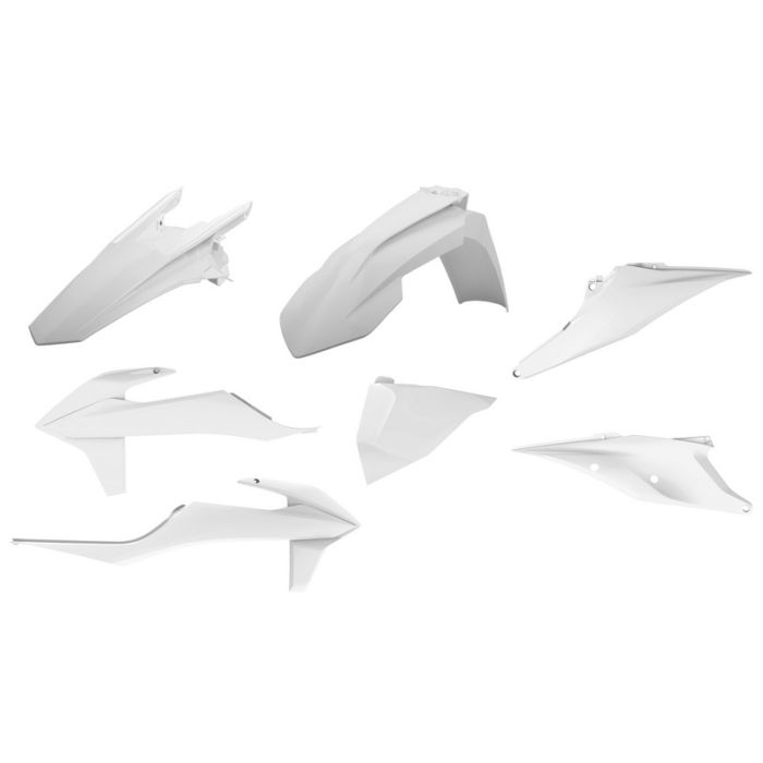 Polisport Standard Plastic Kit EXC/F 20-.. WhiteKTM20