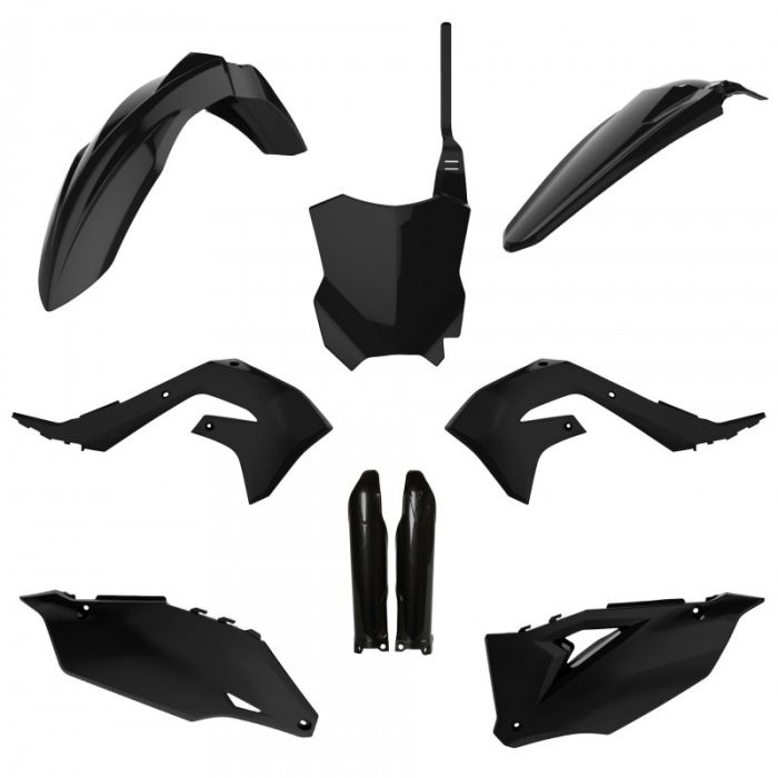 Polisport Full Plastic KX250 21-23 KX450F 19-23 Black