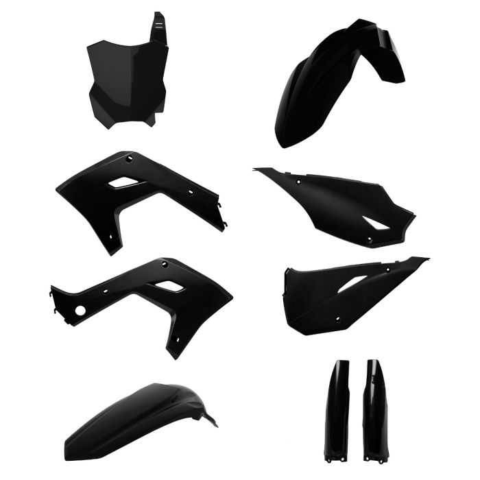 Polisport kit Kawasaki restyling KX125/250(03-08) KXF 26 Bla