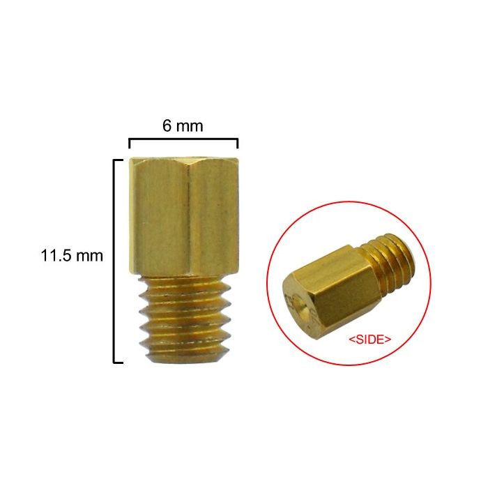 Main Jet # 470 Hex Fits: Mikuni