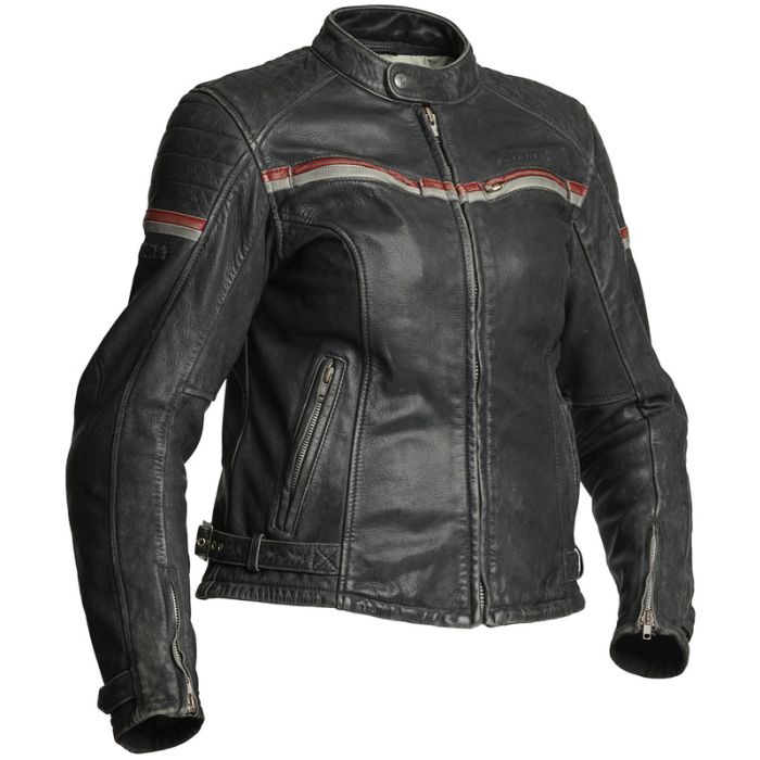 Halvarssons Leather jacket Eagle Lady Black/red