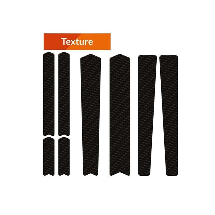 Algis Bike Texture Frame Guard Kit L - Black