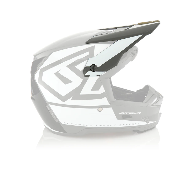 6D Helmet ATR-3 Visor Hex Gloss White