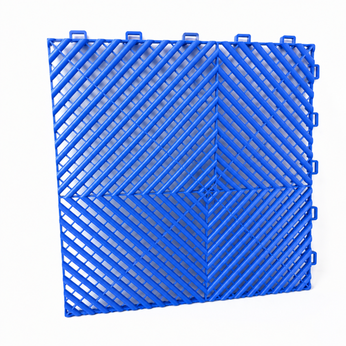 TMV Garage Floortiles 400x400x18 - Blue (20pcs)
